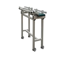 Bandtransportör BF med sidoväggar/kantstöd