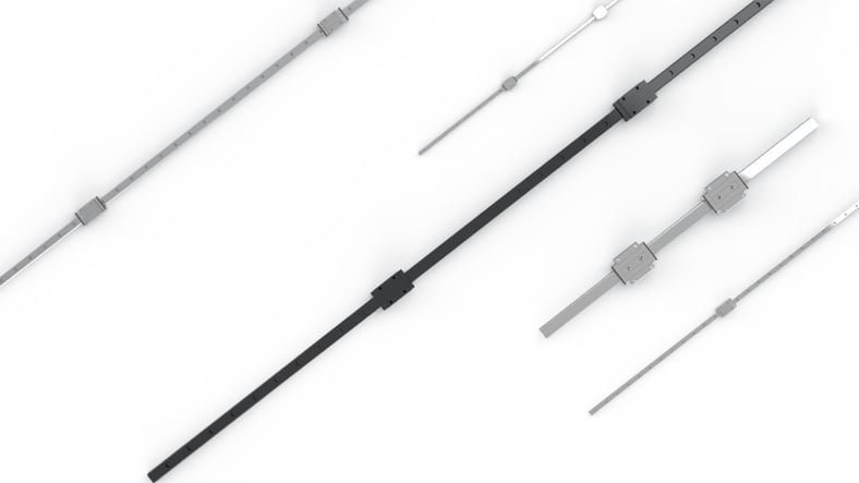 Skinneføring HRC – med kulekjede for stillegående drift